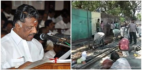 நடுக்குப்பத்தில் நிரந்தர மீன் சந்தை: முதலமைச்சர் ஓ.பன்னீர்செல்வம்