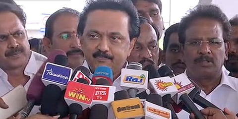 அதிமுக ஆட்சியை கவிழ்க்க துளியளவும் முயற்சிக்கவில்லை: ஸ்டாலின்