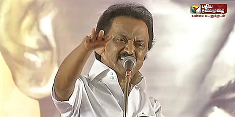 ஜி.எஸ்.டி. ஆதரவில் பிரதமர் இரட்டை வேடம்: ஸ்டாலின் குற்றச்சாட்டு