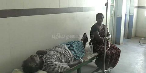 கோவிலுக்கு சென்ற பக்தர்களை துரத்தித்துரத்தி கடித்த வண்டு