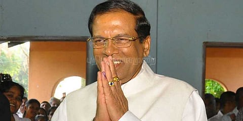 இலங்கை ஜனாதிபதிக்கு எதிராக கறுப்புக் கொடி போராட்டம்
