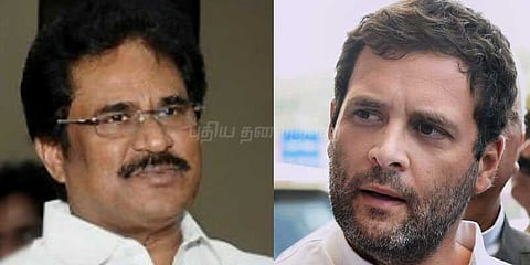 ராகுல் காந்தியுடன் திருநாவுக்கரசர், ஈவிகேஎஸ் சந்திப்பு