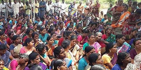 ஓ.என்.ஜி.சிக்கு எதிராக கதிராமங்கலத்தில் 148ஆவது நாளாக தொடரும் போராட்டம்
