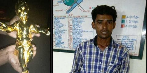திருட்டுப்போன ஐம்பொன் ஏசு சிலை மீட்பு