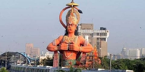 108 அடி அனுமன் சிலையை இடமாற்றம் செய்ய நீதிமன்றம் யோசனை