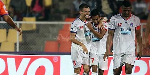 ஐஎஸ்எல் கால்பந்து: வெற்றியுடன் தொடங்கிய டெல்லி