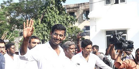ஆடியோ ஆதாரத்தை வெளியிட்டார் விஷால்