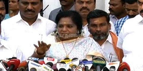 முதல்வர் தொகுதியாக இருந்த ஆர்.கே.நகரில் முன்னேற்றமே இல்லை: தமிழிசை