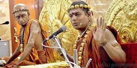 மன்னிப்புக் கோரினார் நித்யானந்தா