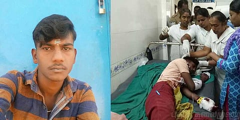 இலங்கை அகதி மாணவருக்கு கத்திக் குத்து: இரு மாணவர்கள் கைது