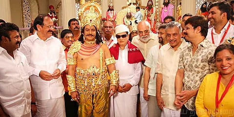 என்.டி.ஆர் பட தொடக்க விழாவில் எம்.ஜி.ஆர்!