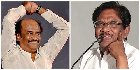 ‘ரஜினி வாயை அசைக்க யாரோ டப்பிங் கொடுக்கிறார்கள்’ - பாரதிராஜா நையாண்டி!