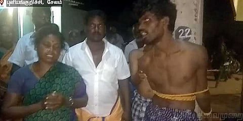 புதருக்குத் தூக்கிச் சென்று பாலியல் வன்கொடுமைக்கு முயற்சி: இளைஞரை விளாசிய கிராமத்தினர்!