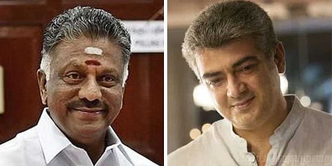 அஜித்திற்கு பிறந்தநாள் வாழ்த்து சொன்ன ஓபிஎஸ் - இதுவும் அட்மினா..?