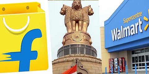 வால்மார்ட் - ஃப்ளிப்கார்ட் ஒப்பந்தம் : விவரம் கேட்ட மத்திய அரசு
