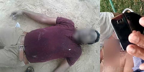 மின்னலை செல்போனில் படம் பிடித்தவருக்கு உயிரே போனது