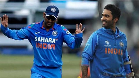 “அப்போது தோனி வேற லெவல்ல இருந்தார்” மனம் திறந்த தினேஷ் கார்த்திக்