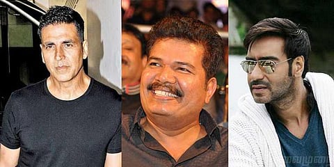 ரஜினிக்கு அக்ஷய், கமலுக்கு அஜய்: டைரக்டர் ஷங்கரின் ஆஹா திட்டம்!