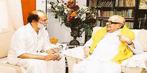 “கலைஞருக்கு மெரினாவில் இடம் கொடுங்கள்” - ரஜினிகாந்த்