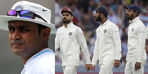 “டிரெஸிங் ரூமில் உட்காரவா சென்றீர்கள்?” - சேவாக் காட்டம்