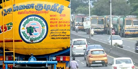 தண்ணீர் லாரிகள் வேலைநிறுத்தத்தால் சென்னையில் குடிநீர் தட்டுப்பாடு?