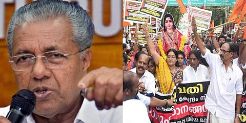 “சபரிமலையில் வன்முறையை தூண்டுகிறது ஆர்எஸ்எஸ்”- பினராயி விஜயன்