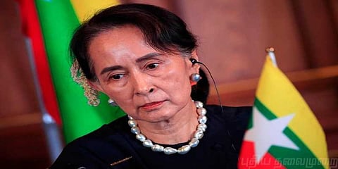 'இனி அமைதிக்கான அடையாளம் நீங்களல்ல' ஆங் சான் சூச்சியிடம் இருந்து விருது பறிப்பு !