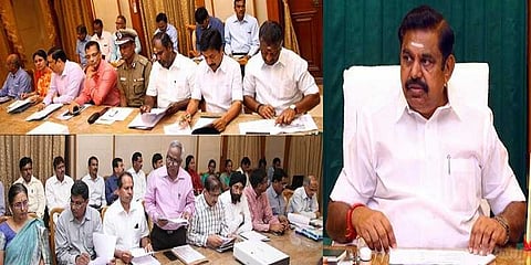 முதல்வர் தலைமையில் ‘கஜா’ புயல் குறித்து ஆலோசனை