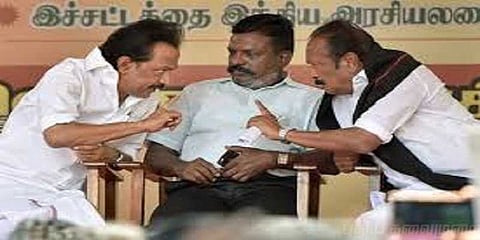 “வைகோ, திருமா தன்மானம் உள்ளவர்கள்” - அமைச்சர் ஜெயக்குமார்