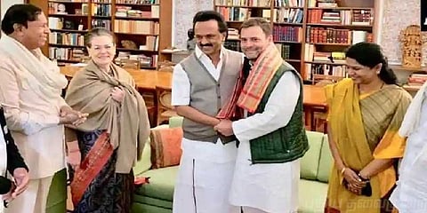 மேகதாது விவகாரம்: சோனியா, ராகுலுடன் ஸ்டாலின் ஆலோசனை