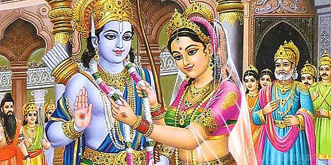 ராமருடன் சீதைக்கும் சிலை: காங்கிரஸ் கோரிக்கை!