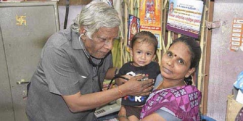5 ரூபாய் டாக்டர் மறைந்தார் : சோகத்தில் ராயபுரம் மக்கள்