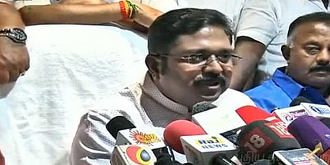 “அதிமுகவுடன் இணைவது தற்கொலைக்கு சமம்" டிடிவி தினகரன்