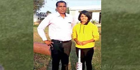 மகளுக்காக கிரிக்கெட் கிரவுண்ட் தயாரித்த தந்தை ! ஜெய்பூரில் ஒரு 'கனா'