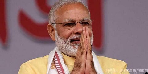 "நாட்டின் வரலாற்றில் மைல்கல் தருணம்" : மோடி பெருமிதம்