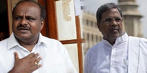 ‘பதவி விலகவும் தயார்’ காங். எம்.எல்.ஏக்கள் பேச்சால் கடுப்பான குமாரசாமி