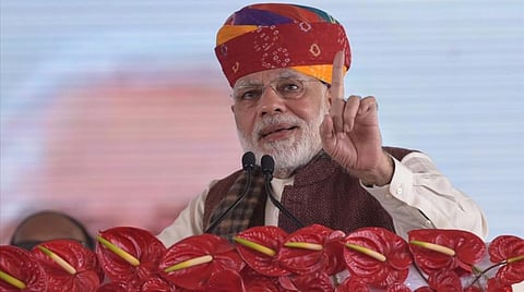 “காஷ்மீர் போராட்டம்; காஷ்மீரிகளுக்கு எதிரானது அல்ல” - மோடி விளக்கம்