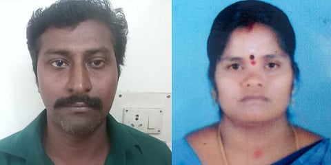 நடத்தையில் சந்தேகப்பட்டு மனைவியை வெட்டிக் கொன்ற கணவன்