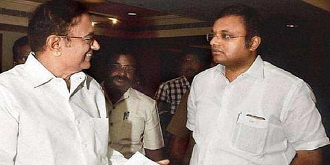 “ப.சிதம்பரத்துக்கு மகனாக பிறந்தது என் விதி” - கார்த்தி சிதம்பரம்