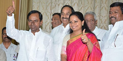தெலுங்கானா முதல்வரின் மகள் களமிறங்கிய தொகுதியில் வாக்குச்சீட்டு முறை