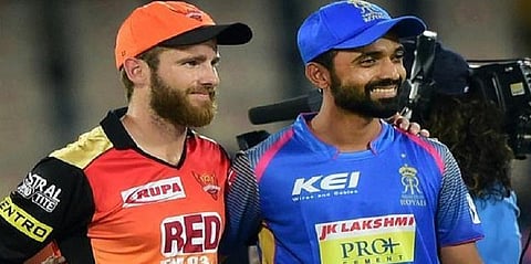 சாம்சன் சதத்தால் ராஜஸ்தான் 198 ரன் குவிப்பு - வெற்றியை நோக்கி ஹைதராபாத்