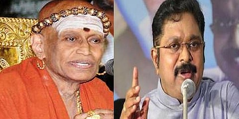 “மதுரை ஆதீனம் மீது சட்டப்படி நடவடிக்கை” - டிடிவி தினகரன் எச்சரிக்கை