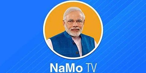 நமோ டிவிக்கு அனுமதி கொடுத்தது ஏன்? - தேர்தல் ஆணையம் நோட்டீஸ்
