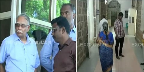 வாக்கு எண்ணும் மையத்தில் நுழைந்த விவகாரம் : 2 பேர் ‘பணி நீக்கம்’
