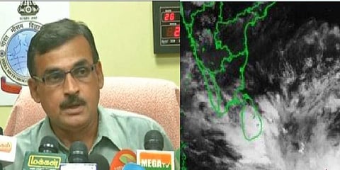 ஃபானி புயலின் நகர்வை பொறுத்தே சென்னைக்கு மழை : வானிலை ஆய்வு மையம்