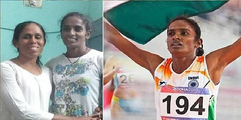 தங்கமங்கை கோமதியின் வெற்றிக்கு பின்னால் இருக்கும் 'பாப்பாத்தி அக்கா'!