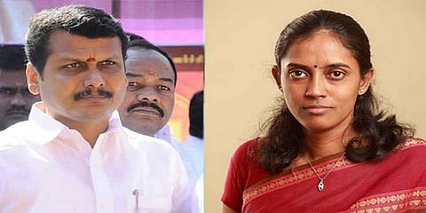செந்தில் பாலாஜிக்கும் ஜோதிமணிக்கும் உயர்நீதிமன்றம் முன் ஜாமீன்