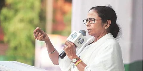 ‘வெள்ளையனே வெளியேறு’ இயக்கம்போல் மோடிக்கு எதிராக நடத்துகிறோம் - மம்தா பானர்ஜி