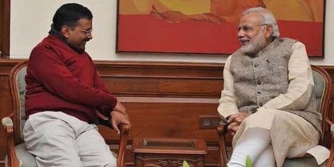 டெல்லி 7 இடங்களையும் பாஜக வெல்லும் : கருத்துக் கணிப்பில் வீழ்ந்த ஆம் ஆத்மி..!