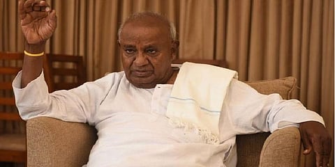 “நான்கு ஆண்டுகள் ஆட்சி நீடிக்கும்” - கவுடா பேச்சுக்கு குமாரசாமி விளக்கம்